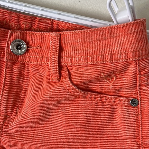Justice Kids Girls Jeans Shorts Size 10 - Picture 5 of 11